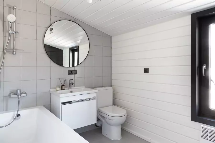 Дизайн маленькой ванной комнаты с туалетом: фото интерьеров | detishmidta.ru